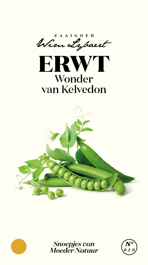 Wim Lybaert Zaden Erwt Wonder van Kelvedon Wim Lybaert Zaden Erwt Wonder van Kelvedon