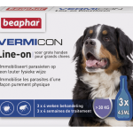 Beaphar Vermicon Line-On Grote Hond 3 x 4,5 ml