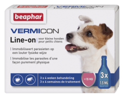 Beaphar Vermicon Line-On Kleine Hond 3x1,5ml