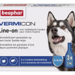 Beaphar Vermicon Line-On Middelgrote Hond 3x3ml