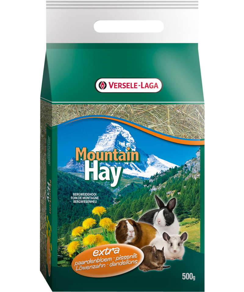 Bergweidehooi met Paardenbloem 500gr Bergweidehooi met Paardenbloem 500gr