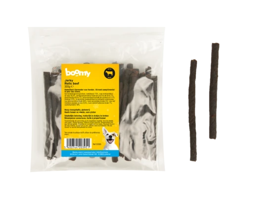 Boomy Jerky Rolls Rund 300gr Boomy Jerky Rolls Rund 300gr