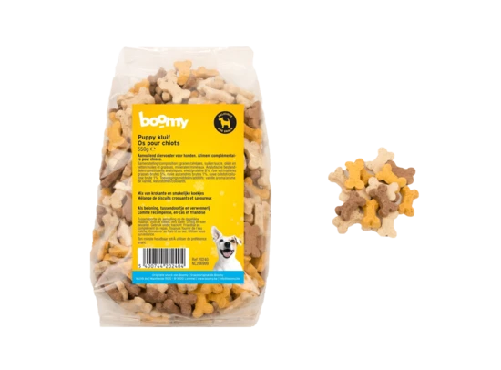 Boomy Puppy kluif Koekjes 550g Boomy Puppy kluif Koekjes 550g