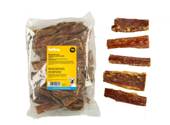 Boomy Rundvlees plat 500 gr Boomy Rundvlees plat 500 gr