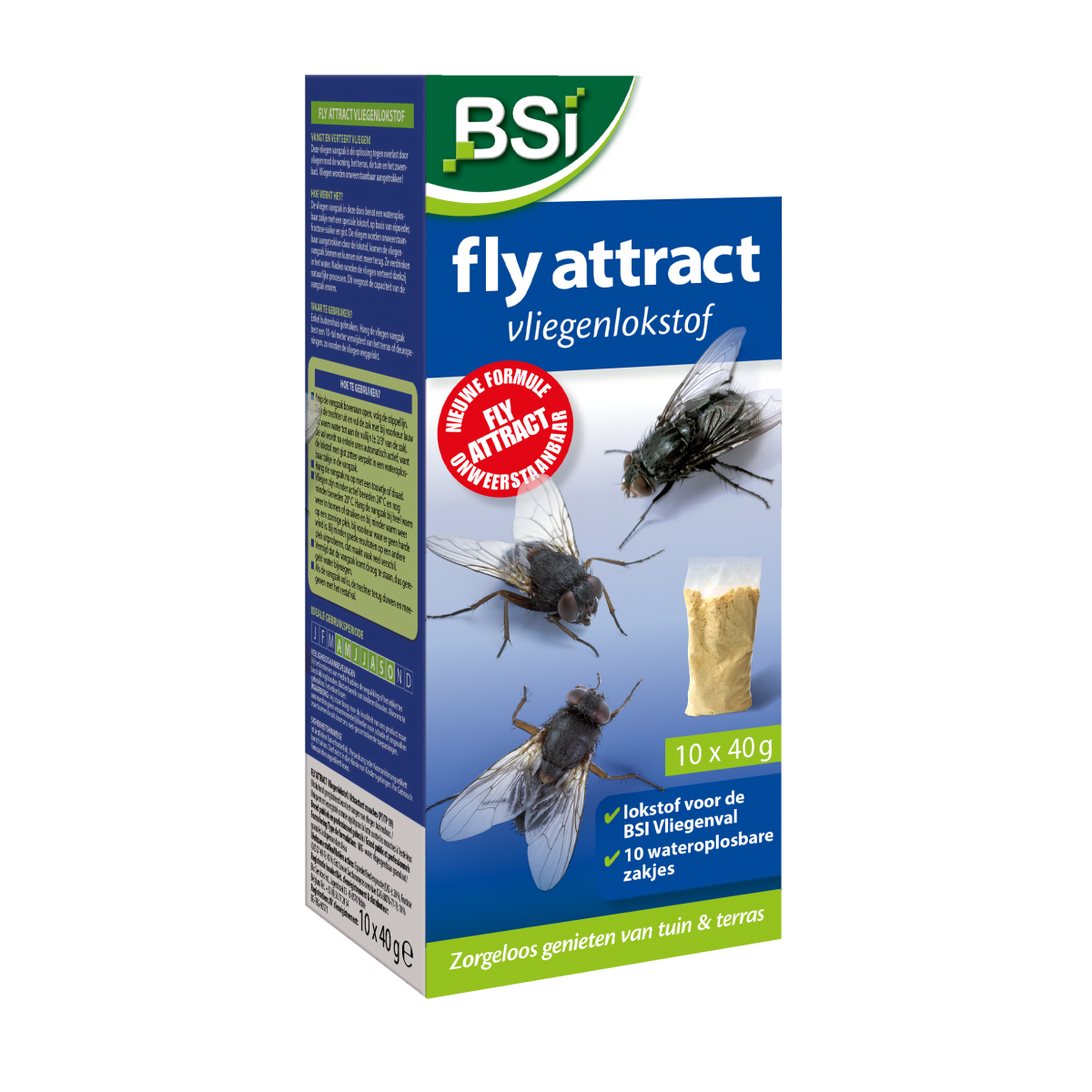 BSI Fly Attract Vliegenlokstof 10x40gr BSI Fly Attract Vliegenlokstof 10x40gr