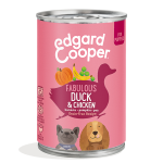 Edgard & Cooper Blikvoer Hond Puppy Eend & Kip 400gr