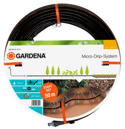 Gardena Ondergrondse druppelbuis 50mt + Basisapparaat