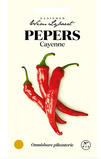 Wim Lybaert Zaden Pepers Cayenne Wim Lybaert Zaden Pepers Cayenne