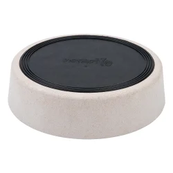 Bamboo Hond Slow Feeder Grijs 28cm