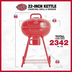 Char-griller Kettle Houtskoolbarbecue 57cm