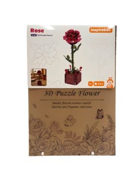 Inspirebox 3D Flower Rose
