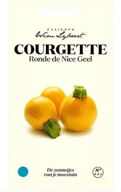 Wim Lybaert Courgette Ronde de Nice Geel Wim Lybaert Courgette Ronde de Nice Geel