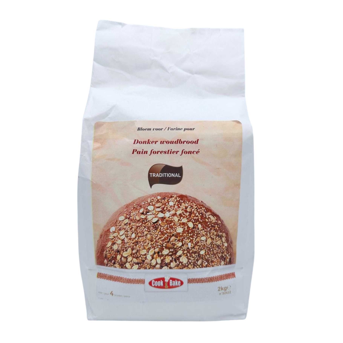 bloem voor donker woudbrood 2kg cook&bake bloem voor donker woudbrood 2kg cook&bake