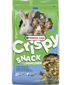 Crispy Snack met Popcorn Alle Knaagdieren 1,5kg