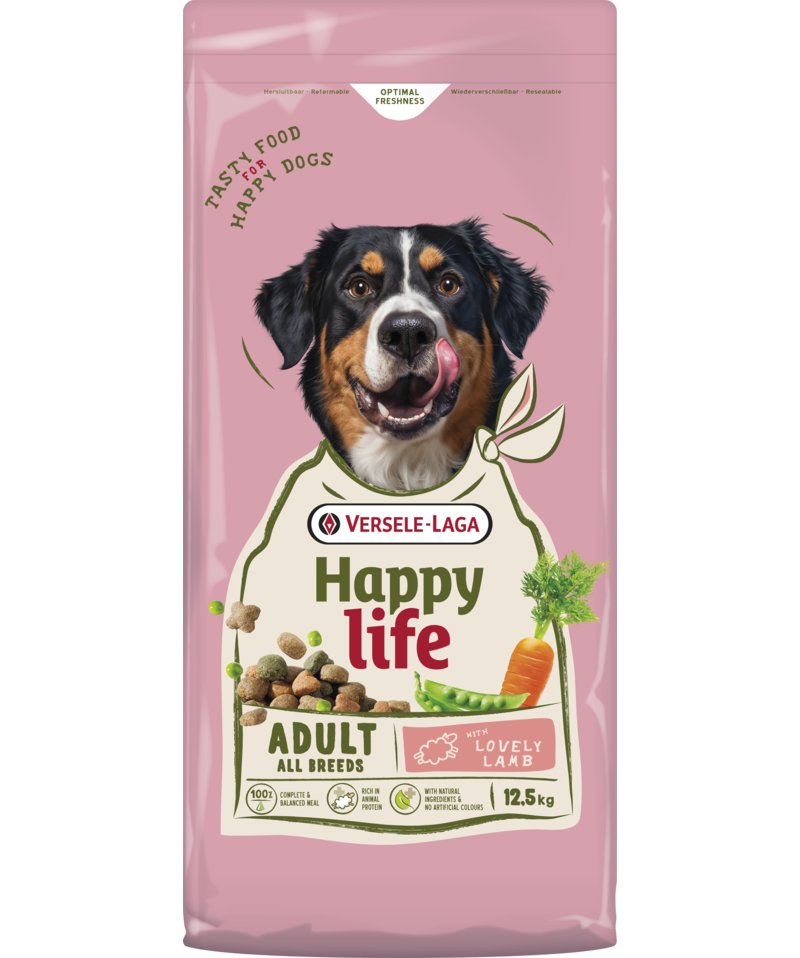 Happy Life Adult Lam 12,5kg Happy Life Adult Lam 12,5kg