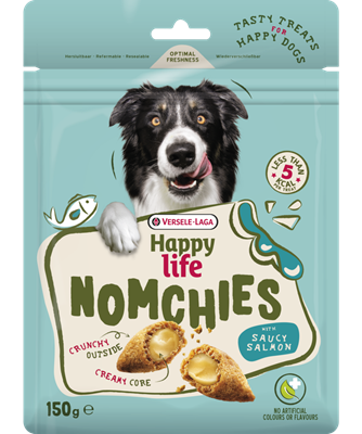 Happy Life Nomchies Zalm 150gr Happy Life Nomchies Zalm 150gr