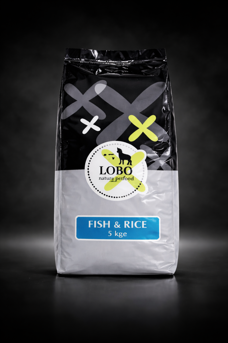 LOBO NATURE PETFOOD ADULT FISH&RICE 5kg LOBO NATURE PETFOOD ADULT FISH&RICE 5kg