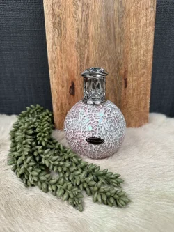 Ashleigh & Burwood Frosted Rose Small Lamp Ashleigh & Burwood Frosted Rose Small Lamp