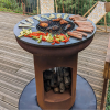 BonFeu Bonbono Corten Open Tuinhaard BonFeu Bonbono Corten Open Tuinhaard