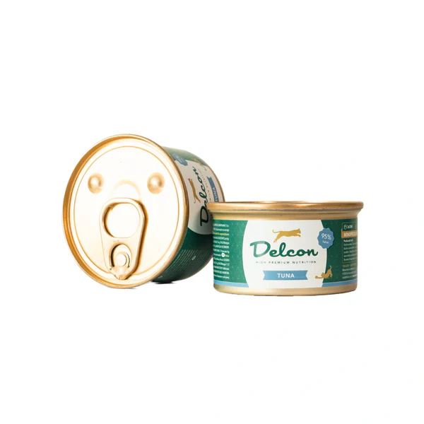 Delcon Kat Blikje Paté Tonijn 85gr Delcon Kat Blikje Paté Tonijn 85gr
