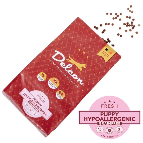 Delcon Puppy Hypoallergeen 10kg Hondenvoeding Delcon Puppy Hypoallergeen 10kg Hondenvoeding
