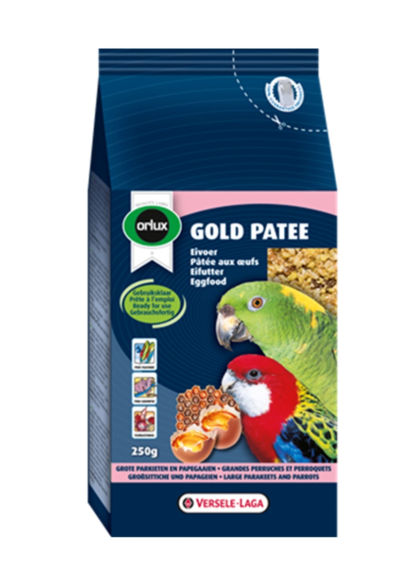 Gold Patee Grote Parkieten & Papegaaien 1kg Gold Patee Grote Parkieten & Papegaaien 1kg