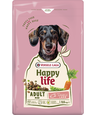 Happy Life Adult Mini Lam 2,5kg Happy Life Adult Mini Lam 2,5kg