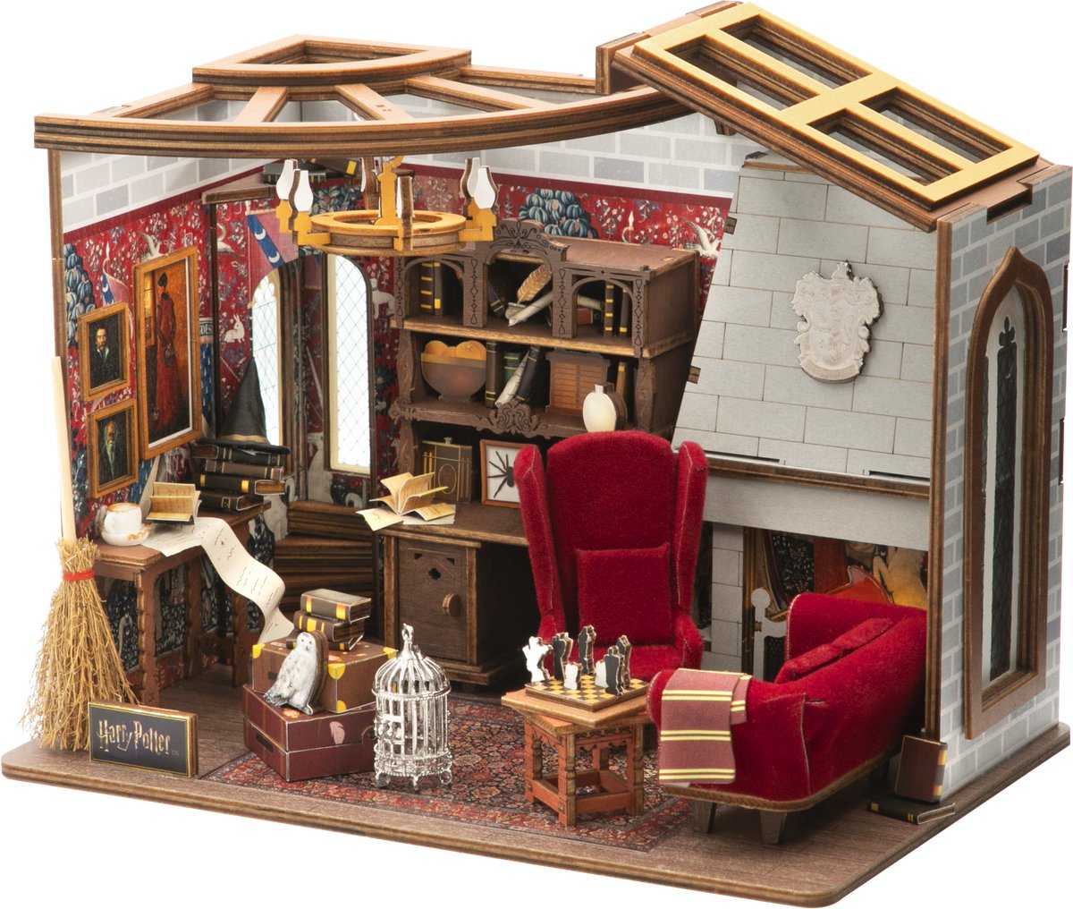 Harry Potter 3D Modelbouw Gryffindor Common Room Harry Potter 3D Modelbouw Gryffindor Common Room