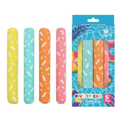 Neoprene Duik Sticks 4st Neoprene Duik Sticks 4st