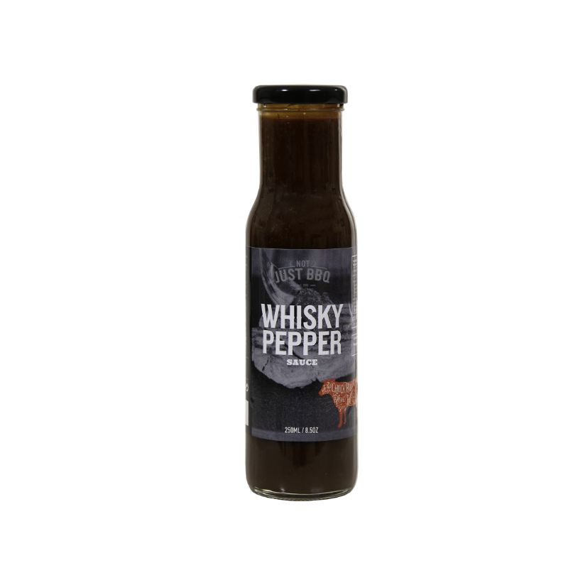 Not Just BBQ Whiskey Pepper Saus 250ml
