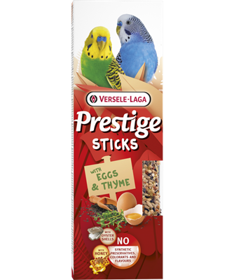 Sticks Kleine Parkieten Ei & Tijm 2 st Sticks Kleine Parkieten Ei & Tijm 2 st