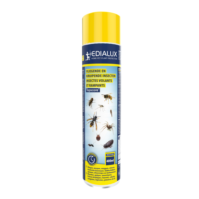 Topscore Spray Vlieg & Kruip. Insecten 400ml Topscore Spray Vlieg & Kruip. Insecten 400ml