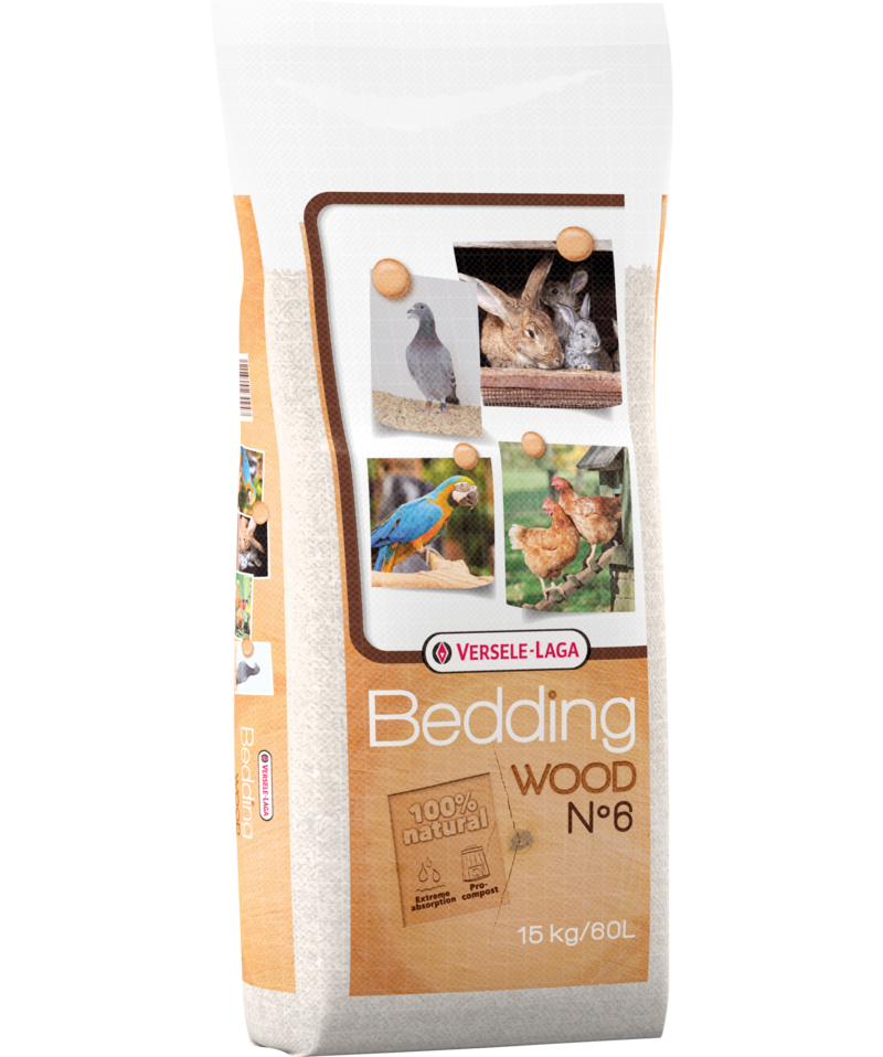 Woodbedding Nr 6 Gebroken Beukenhout 15kg Woodbedding Nr 6 Gebroken Beukenhout 15kg