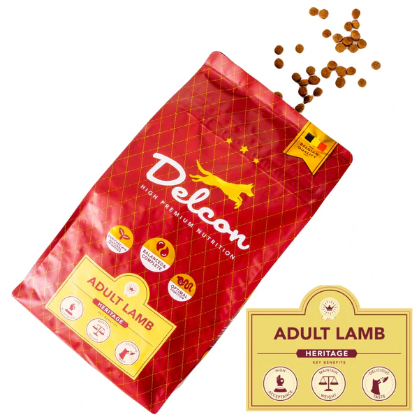 Delcon Adult Plus Lam 3kg Hondenvoer Delcon Adult Plus Lam 3kg Hondenvoer