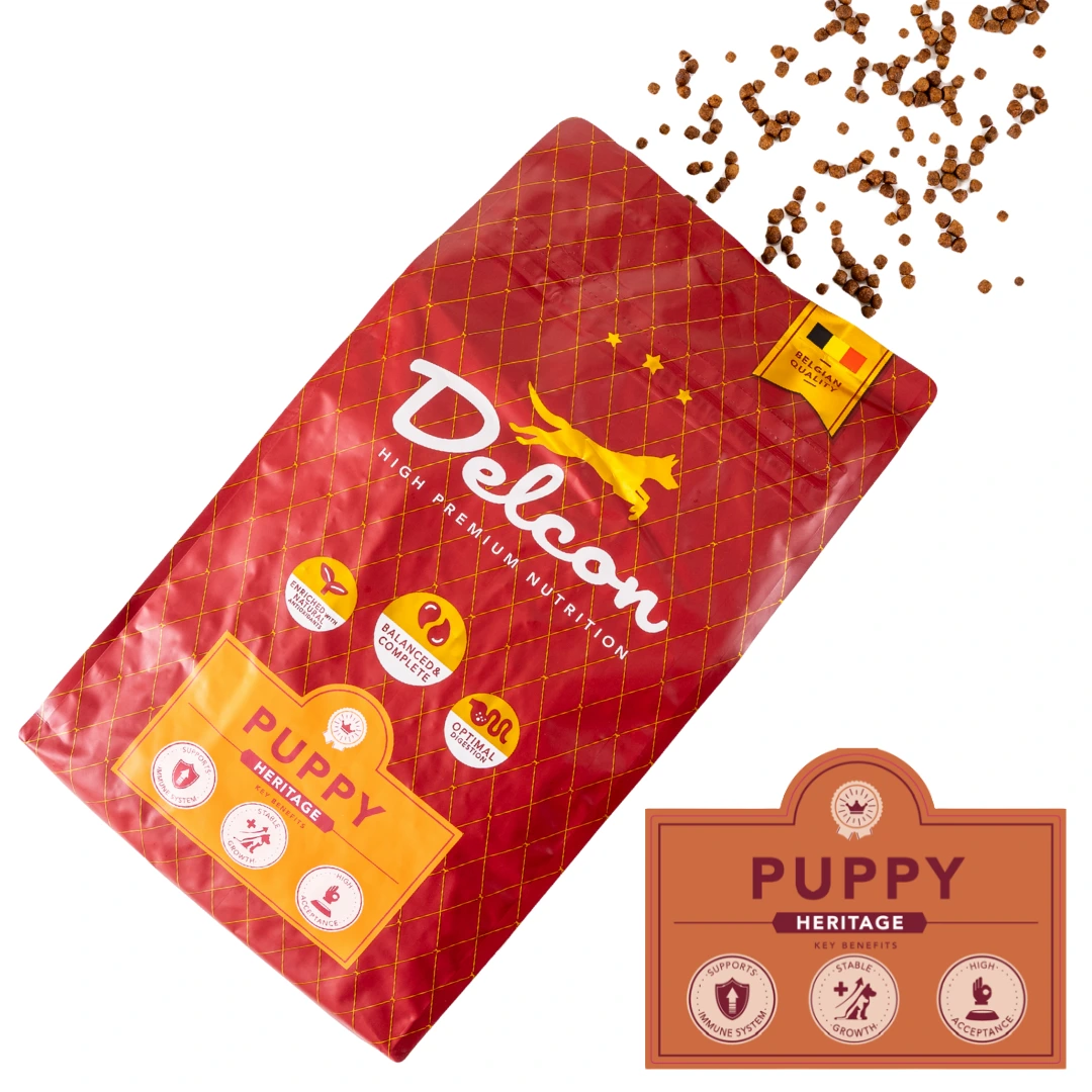 Delcon Puppy 12kg Hondenvoer Delcon Puppy 12kg Hondenvoer