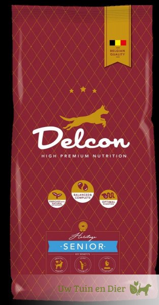 Delcon Senior 3kg Hondenvoer Delcon Senior 3kg Hondenvoer
