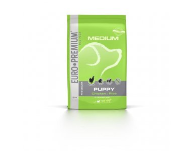 Euro Premium Medium Puppy Chicken & Rice 3kg Euro Premium Medium Puppy Chicken & Rice 3kg