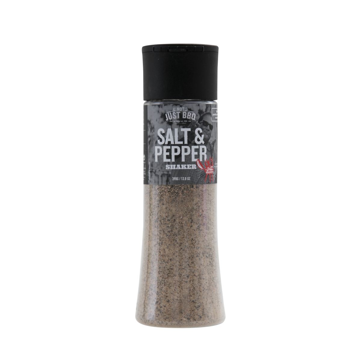 Not Just Bbq Salt & Pepper Shaker 390gr Not Just Bbq Salt & Pepper Shaker 390gr