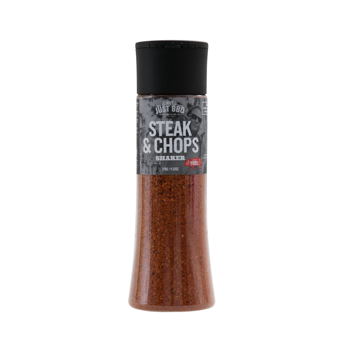 Not Just BBQ Steak & Chops Shaker 265gr Not Just BBQ Steak & Chops Shaker 265gr