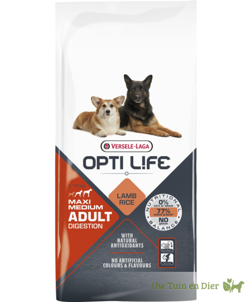 Opti Life Adult Digest Medium - Maxi 12,5 Kg Opti Life Adult Digest Medium - Maxi 12,5 Kg