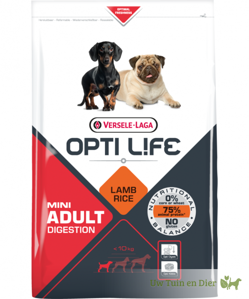 Opti Life Adult Digestion Mini 7,5 kg Opti Life Adult Digestion Mini 7,5 kg