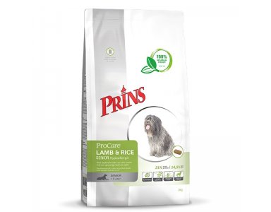 Prins Procare Senior Lam & Rijst Hypoallergic 15kg Prins Procare Senior Lam & Rijst Hypoallergic 15kg
