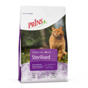 Prins Vitalcare Sterilised 1,5kg Kattenvoer Prins Vitalcare Sterilised 1,5kg Kattenvoer