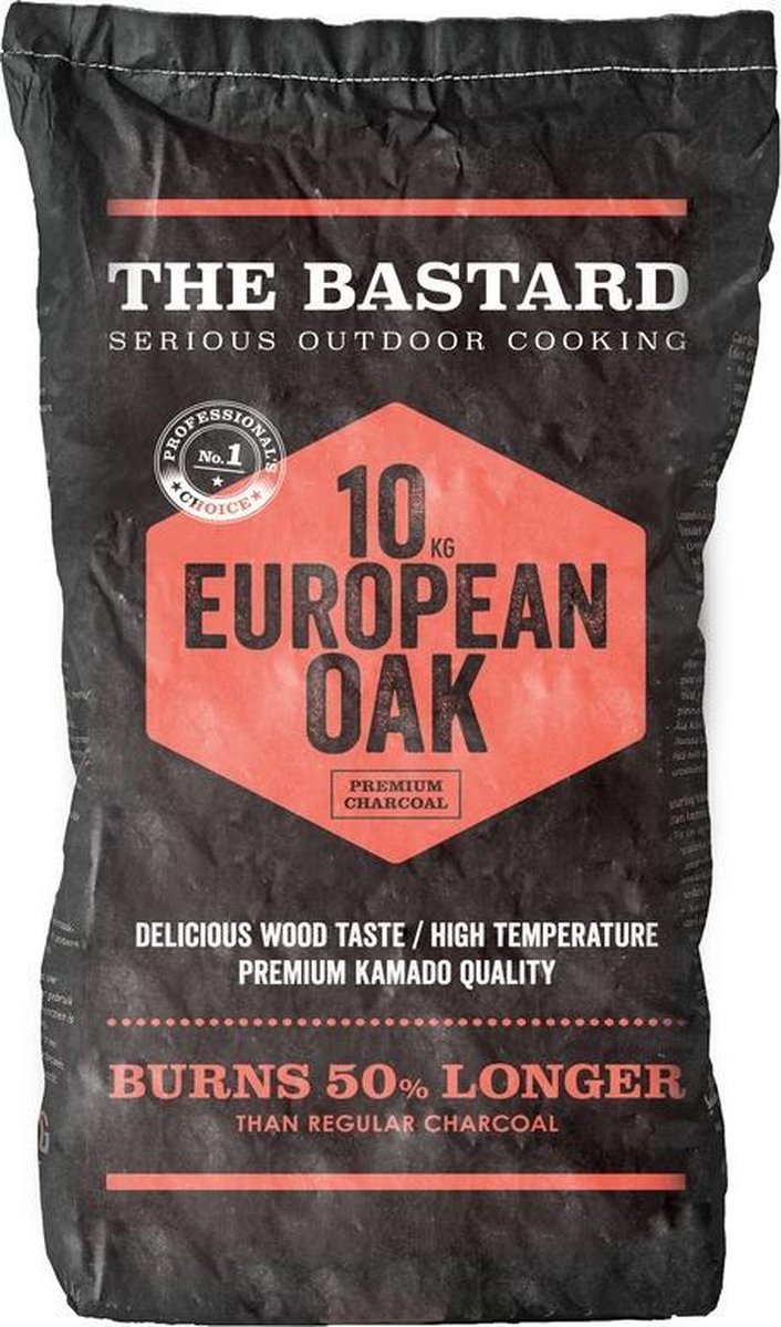 The Bastard Houtskool European Oak 10kg
