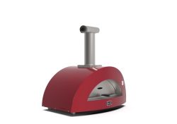 Alfa Forno Moderno 3 Pizze - Rood - Hout