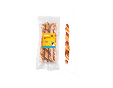 Boomy Bacon Beef Chicken Roll 4x25cm Boomy Bacon Beef Chicken Roll 4x25cm