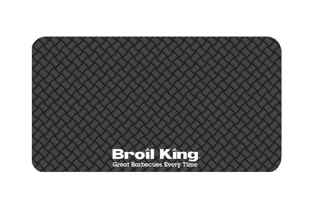 Broil King Barbecuemat 140X90 Cm - Zwart Broil King Barbecuemat 140X90 Cm - Zwart