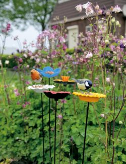 Bûten Gift Feeder Stake Papaver Bûten Gift Feeder Stake Papaver