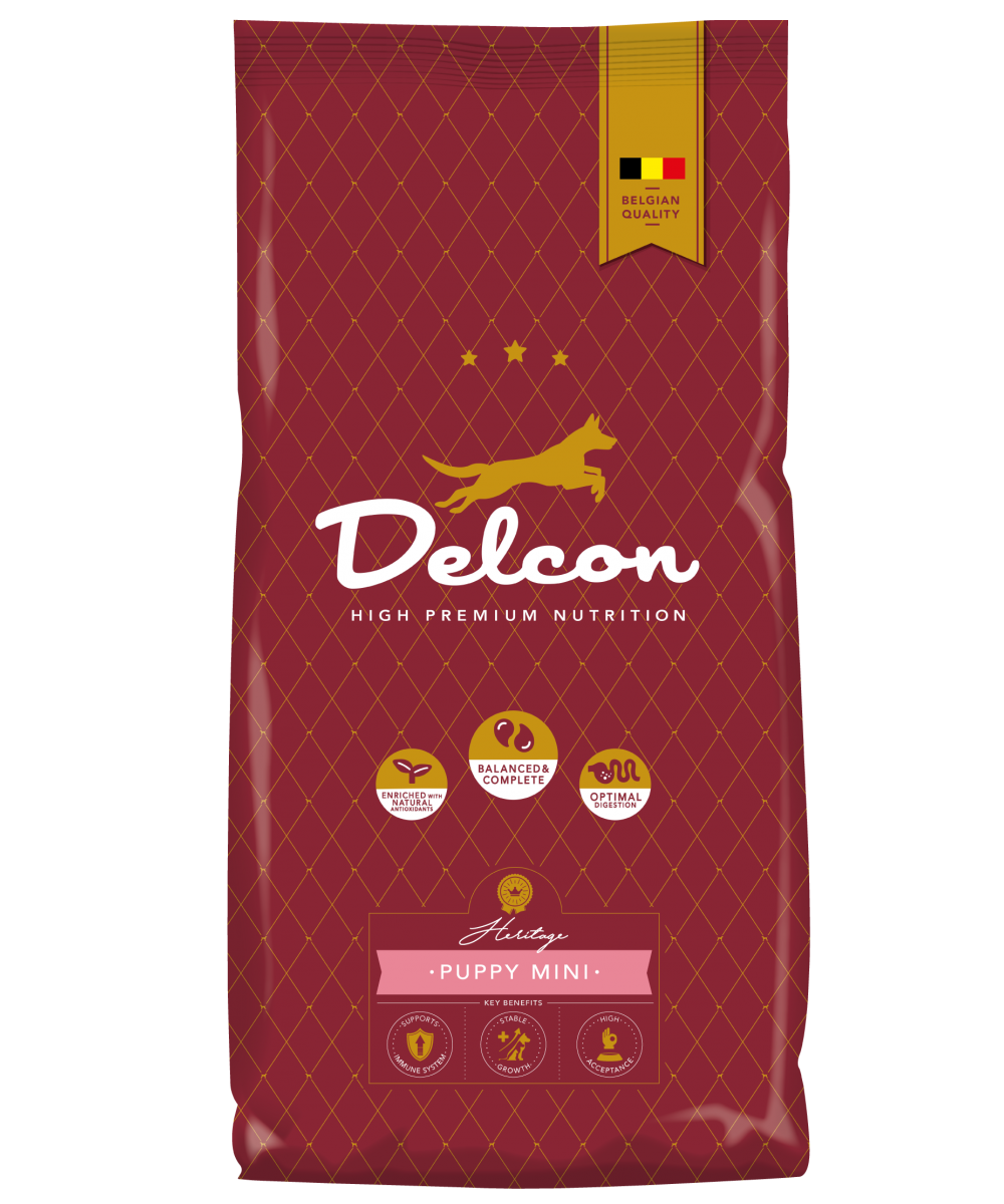 Delcon Puppy Mini 3kg Hondenvoer Delcon Puppy Mini 3kg Hondenvoer