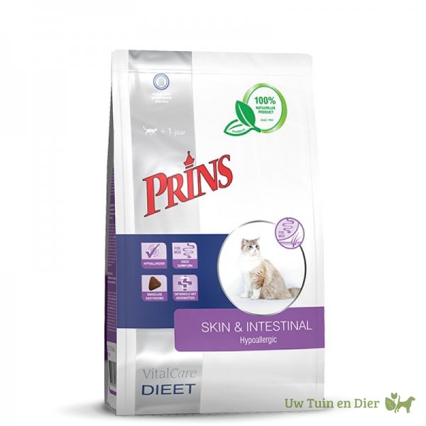 Prins VitalCare Dieet Skin & intestinal Hypoallergic 5kg Prins VitalCare Dieet Skin & intestinal Hypoallergic 5kg
